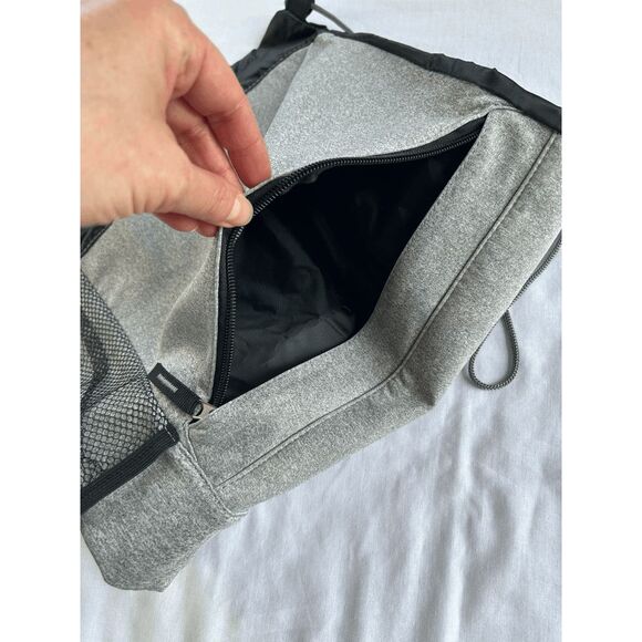 CAT Gray and Black Drawstring Bag, Caterpiller Bag, School Bag - Picture 5 of 5